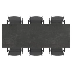 Kettler Basic Plus Gartenmöbel-Set 7-tlg.+Tisch 160/267x91cm Anthrazit/Dark Grey -GartenMöbelPro Verkäufe kettler basic plus gartenmoebel set 7 tlg tisch 160 267x91cm 1487500 6