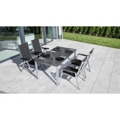 Kettler Basic Plus Klappsessel Aluminium/Outdoorgewebe Silber/Anthrazit Meliert -GartenMöbelPro Verkäufe kettler basic plus klappsessel aluminium outdoorgewebe 1369283 2