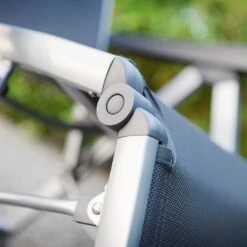 Kettler Basic Plus Relaxsessel Aluminium/Textilene Silber/Anthrazit -GartenMöbelPro Verkäufe kettler basicplus relaxsessel silber anthrazit 0301216 0000 4