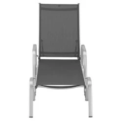 Kettler Basic Plus Stapelliege Aluminium/Textilene Silber/Anthrazit -GartenMöbelPro Verkäufe kettler basicplus stapelliege silber anthrazit 0301214 0000 3 1