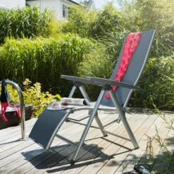 Kettler Cirrus Relaxsessel Aluminium/Textilene Silber/Anthrazitgrau -GartenMöbelPro Verkäufe kettler cirrus relaxsessel silber anthrazit 0100316 0000 2