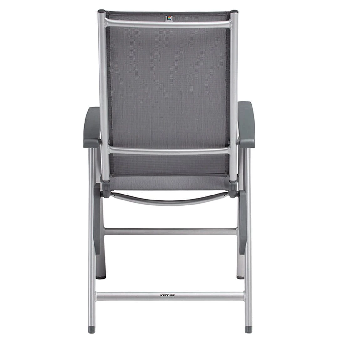 Kettler Cirrus Silver Line Klappsessel Aluminium/Outdoorgewebe Silber/Anthrazitgrau 7 Kettler Cirrus Silver Line Klappsessel Aluminium/Outdoorgewebe Silber/Anthrazitgrau – Bild 5