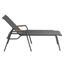 Kettler Cirrus Silver-Line Gartenliege Aluminium/Outdoorgewebe Anthrazit/Anthrazitgrau -GartenMöbelPro Verkäufe kettler cirrus silver line stapelliege aluminium outdoorgewebe 1439287 4