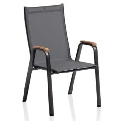 Kettler Cirrus Stapelsessel Aluminium/Outdoorgewebe Anthrazit/Anthrazit-Grau -GartenMöbelPro Verkäufe kettler cirrus stapelsessel aluminium outdoorgewebe anthrazit anthrazit grau 1287454 1