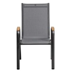 Kettler Cirrus Stapelsessel Aluminium/Outdoorgewebe Anthrazit/Anthrazit-Grau -GartenMöbelPro Verkäufe kettler cirrus stapelsessel aluminium outdoorgewebe anthrazit anthrazit grau 1287454 2