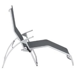 Kettler Tampa Bäderliege Aluminium/Batyline Silber/Anthrazit -GartenMöbelPro Verkäufe kettler comfort baderliege aluminium outdoorgewebe silber anthrazit 1084680 4
