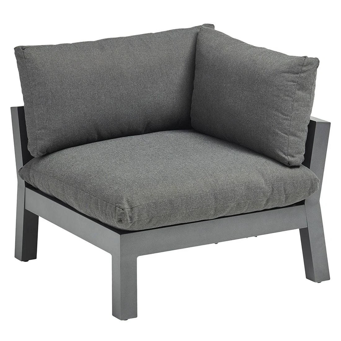 Kettler Comfort Eck-/Endmodul Aluminium/Agora Anthrazit Matt/Graphite 4 Kettler Comfort Eck-/Endmodul Aluminium/Agora Anthrazit Matt/Graphite – Bild 2