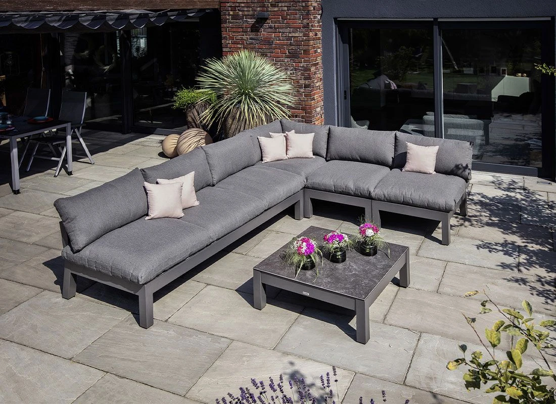 Kettler Comfort Eck-/Endmodul Aluminium/Agora Anthrazit Matt/Graphite 11 Kettler Comfort Eck-/Endmodul Aluminium/Agora Anthrazit Matt/Graphite – Bild 9