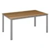 Kettler Cubic Gartentisch 160x95 Cm Aluminium/HPL Silber/Teak -GartenMöbelPro Verkäufe kettler cubic gartentisch 160x95 cm aluminium hpl 1445194 1