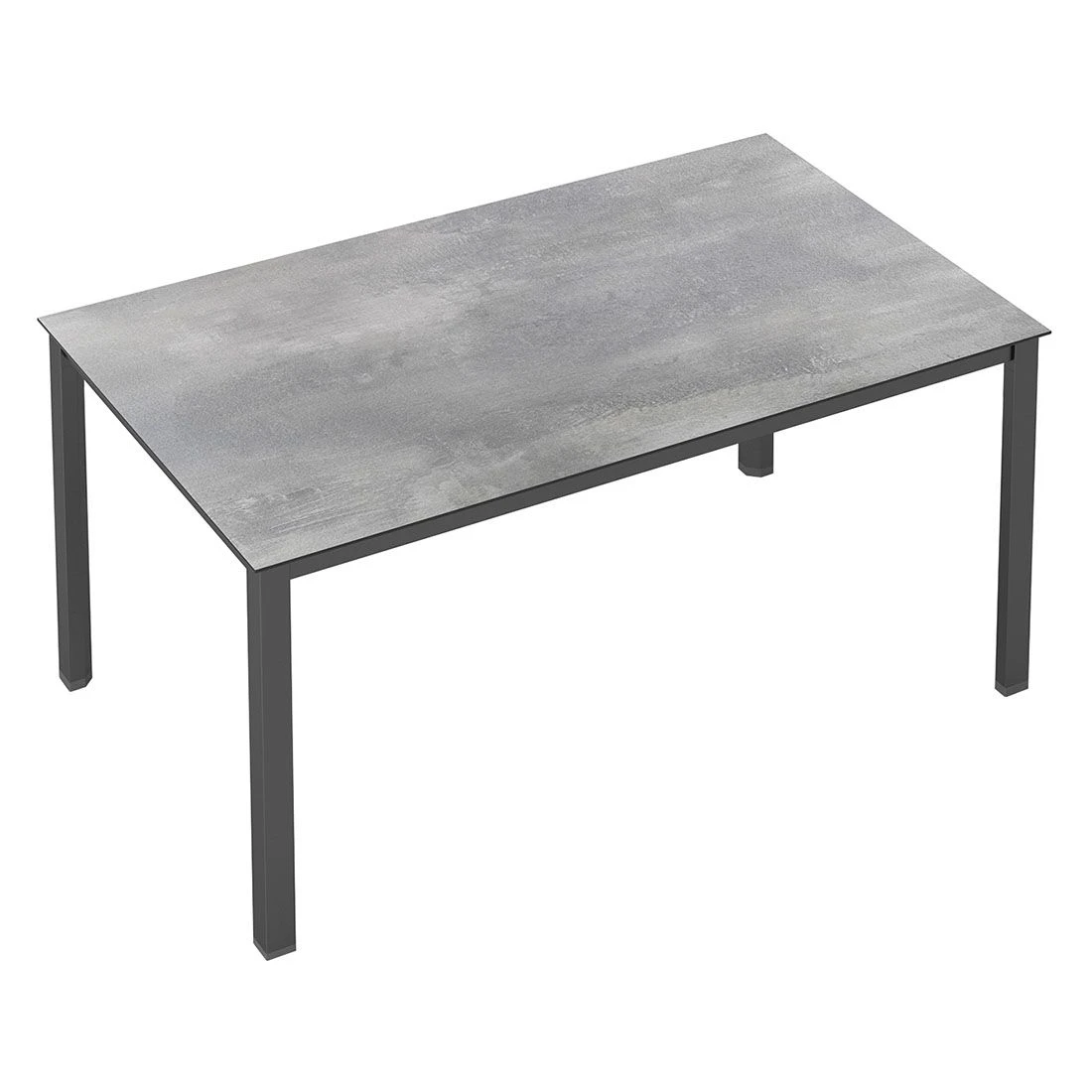 Kettler Cubic Gartentisch 160x95 Cm Aluminium/HPL Anthrazit/Silbergrau 4 Kettler Cubic Gartentisch 160x95 Cm Aluminium/HPL Anthrazit/Silbergrau – Bild 2