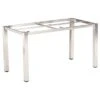 Kettler Cubic Gartentisch-Gestell 140x70x72 Cm Edelstahl Silber Matt