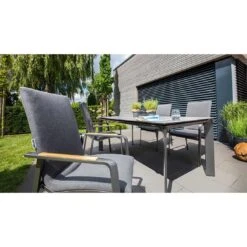 Kettler Diamond Gartentisch-Gestell 160x95 Cm Aluminium Anthrazit -GartenMöbelPro Verkäufe kettler diamond tischgestell 160x95 cm edelstahl anthrazit 1183647 2