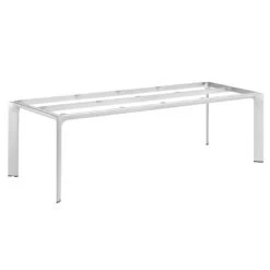 Kettler Diamond Gartentisch-Gestell 220x95 Cm Aluminium Silber -GartenMöbelPro Verkäufe kettler diamond tischgestell 220x95 cm edelstahl silber 1183658 1