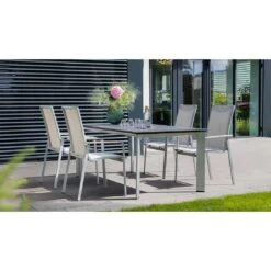 Kettler Diamond Gartentisch-Gestell 220x95 Cm Aluminium Silber -GartenMöbelPro Verkäufe kettler diamond tischgestell 220x95 cm edelstahl silber 1183658 5