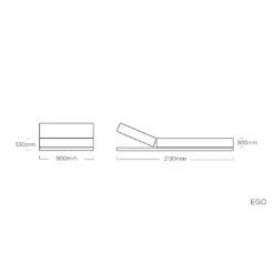 Kettler Ego Gartenliege Aluminium/Sunbrella® Anthrazit/Sooty -GartenMöbelPro Verkäufe kettler ego gartenliege aluminium sunbrellar 1438220 8