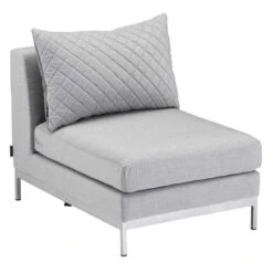 Kettler Ego Modular Ecklounge 7tlg. Sunbrella Silber/Hellgrau Meliert -GartenMöbelPro Verkäufe kettler ego modular loungeecke 7tlg aluminium sunbrella 4