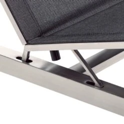 Kettler Feel Gartenliege Edelstahl/Textilene Grau Meliert -GartenMöbelPro Verkäufe kettler feel gartenliege 203cm edelstahl textilene grau meliert 1005282 6