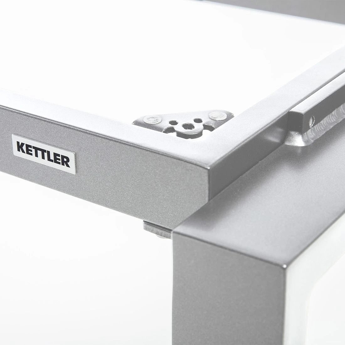Kettler Float Gartentisch-Gestell 220x95cm Aluminium Silber 4 Kettler Float Gartentisch-Gestell 220x95cm Aluminium Silber – Bild 2