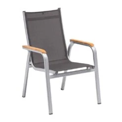 Kettler Granada Stapelsessel Aluminium/Outdoorgewebe Silber/Anthrazit -GartenMöbelPro Verkäufe kettler granada stapelsessel aluminium outdoorgewebe 1309586 1