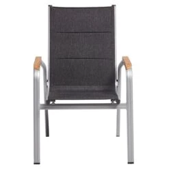 Kettler Granada T Pad Stapelsessel Aluminium/Outdoorgewebe Silber/Anthrazit Meliert -GartenMöbelPro Verkäufe kettler granada t pad stapelsessel alu outdoorgewebe 1369371 3