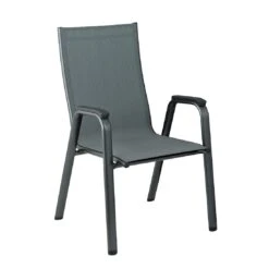 Kettler Cirrus Stapelsessel Aluminium/Textilene Anthrazit/Anthrazit-Grau -GartenMöbelPro Verkäufe kettler hks cirrus stapelsessel aluminium textilen anthrazit anthrazit grau 1
