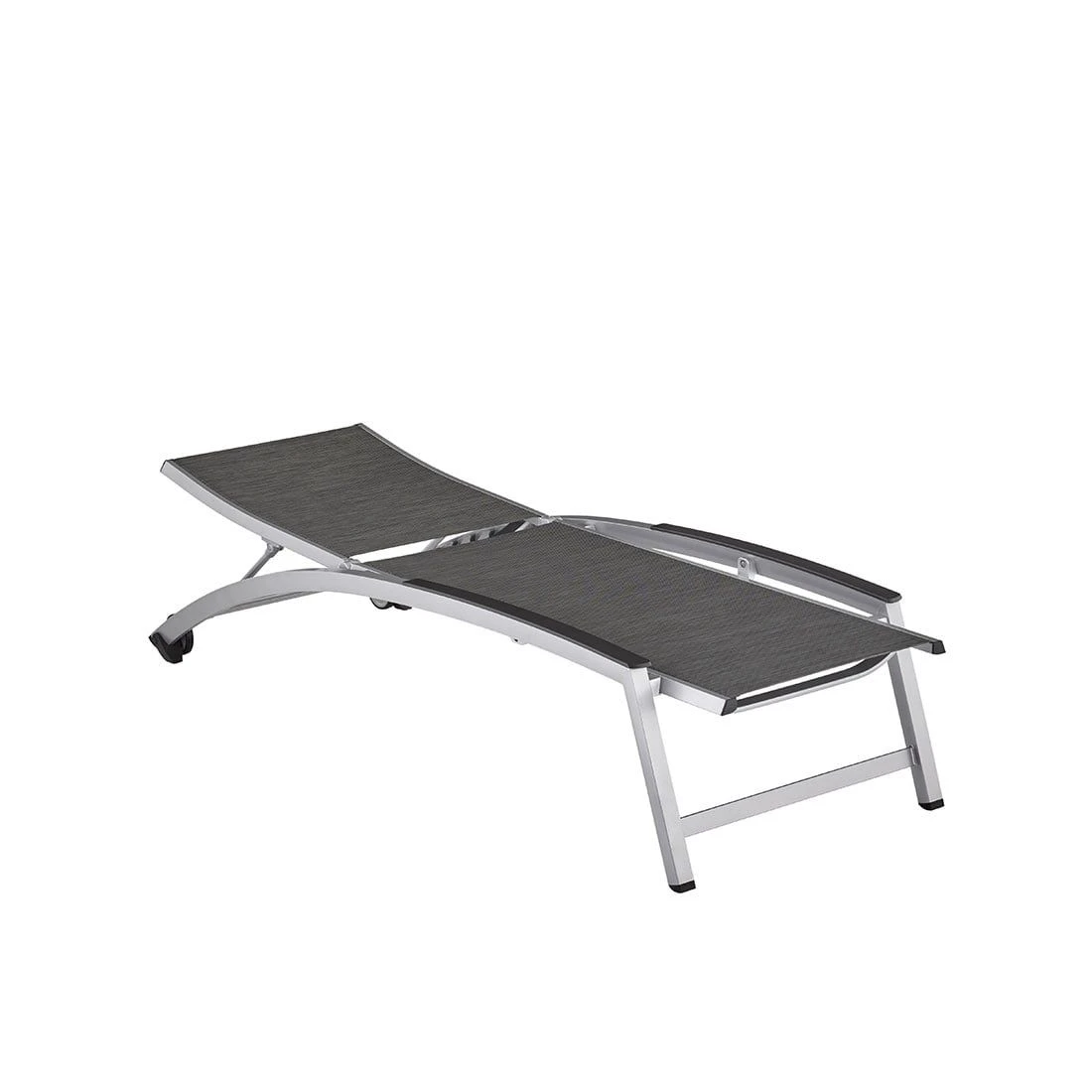 Kettler Forma II Rollliege Aluminium/Textilene Silber/Graphit 6 Kettler Forma II Rollliege Aluminium/Textilene Silber/Graphit – Bild 4