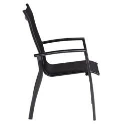 Kettler Legato Curve Stapelsessel Aluminium/Textilene Anthrazit -GartenMöbelPro Verkäufe kettler legato curve stapelsessel aluminium textilen 3