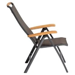 Kettler Memphis Klappsessel Aluminium/Textilene Mit Teak-Armlehnen Anthrazit/Bronze 20 Kettler Memphis Klappsessel Aluminium/Textilene Mit Teak-Armlehnen Anthrazit/Bronze -GartenMöbelPro Verkäufe kettler memphis klappsessel alu textilen anthrazit bronze 5