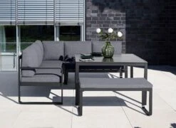 Kettler Ocean Casual Dining Loungeecke Aluminium/Polyester Anthrazit/Grau 11 Kettler Ocean Casual Dining Loungeecke Aluminium/Polyester Anthrazit/Grau -GartenMöbelPro Verkäufe kettler ocean casual dining loungeecke inkl kissen anthrazit grau 1271581 2