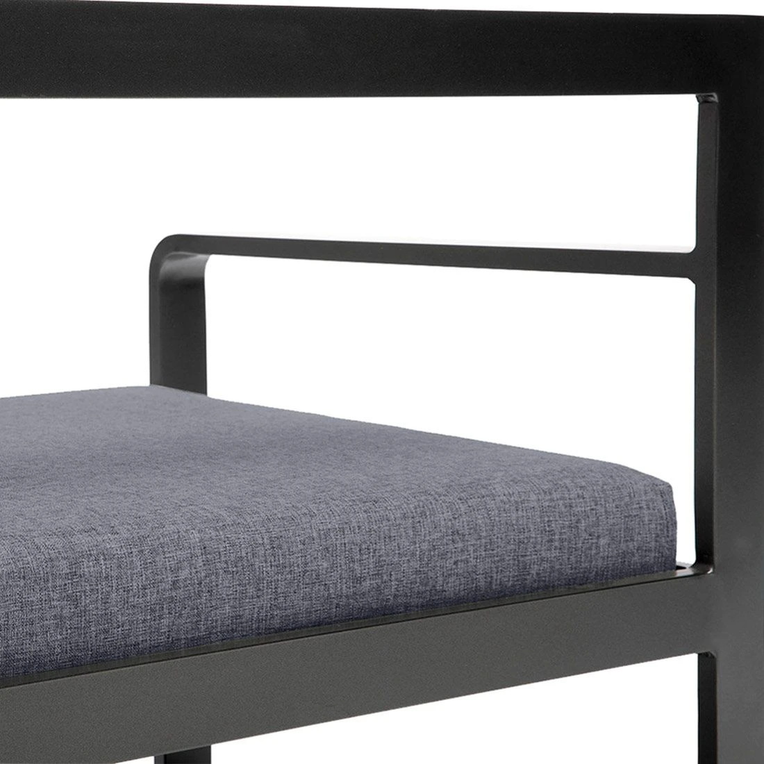 Kettler Ocean Casual Dining Loungeecke Aluminium/Polyester Anthrazit/Grau 9 Kettler Ocean Casual Dining Loungeecke Aluminium/Polyester Anthrazit/Grau – Bild 7