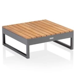 Kettler Ocean Skid Platform Gartensofa Mit Loungetisch Alu/Olefin Anthrazit/Hellgrau -GartenMöbelPro Verkäufe kettler ocean skid 2 sitzer lounge mit tisch 70x70cm 1395870 3