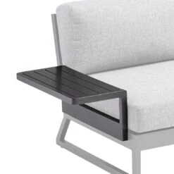 Kettler Ocean Skid Platform Gartensofa Mit Ablagetisch 61x27x24cm Aluminium/Olefin Grau -GartenMöbelPro Verkäufe kettler ocean skid 2 sitzer mit ablagetisch 61x27x24cm 1393395 4