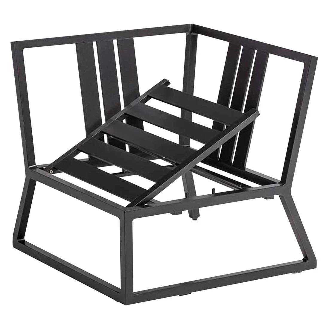 Kettler Ocean Skid Ecklounge 6-tlg. Aluminium/Olefin Anthrazit/Hellgrau Meliert 15 Kettler Ocean Skid Ecklounge 6-tlg. Aluminium/Olefin Anthrazit/Hellgrau Meliert – Bild 13