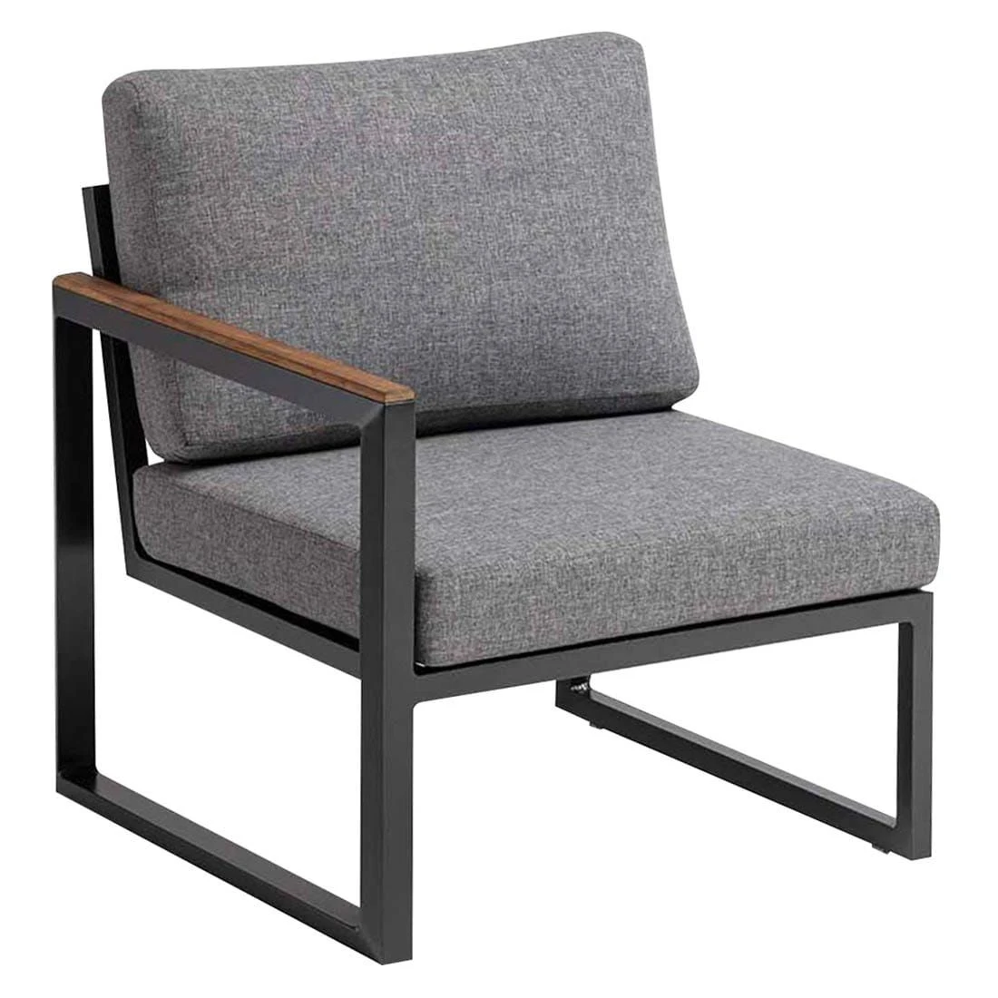 Kettler Ocean Skid Ecklounge 7-tlg. Aluminium/Olefin Anthrazit/Hellgrau Meliert 6 Kettler Ocean Skid Ecklounge 7-tlg. Aluminium/Olefin Anthrazit/Hellgrau Meliert – Bild 4