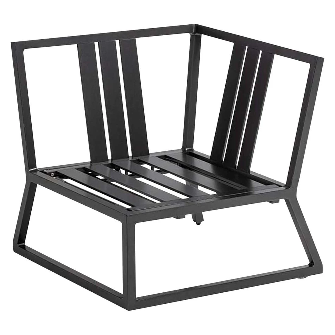 Kettler Ocean Skid Dininglounge 8-tlg. Aluminium/Olefin Anthrazit/Hellgrau Meliert 17 Kettler Ocean Skid Dininglounge 8-tlg. Aluminium/Olefin Anthrazit/Hellgrau Meliert – Bild 15