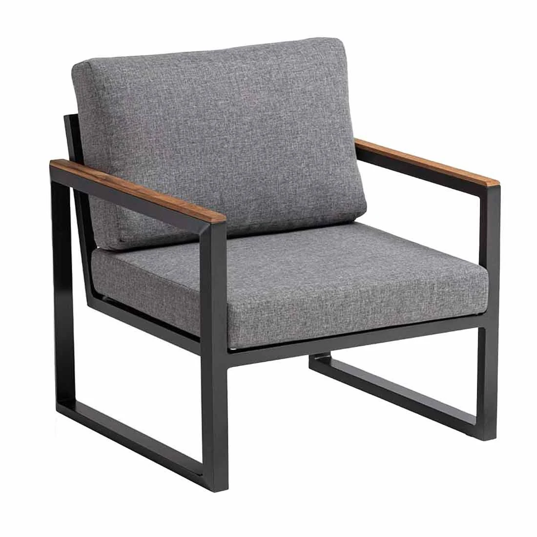 Kettler Ocean Skid Dininglounge 9-tlg. Aluminium/Olefin Anthrazit/Hellgrau 13 Kettler Ocean Skid Dininglounge 9-tlg. Aluminium/Olefin Anthrazit/Hellgrau – Bild 11