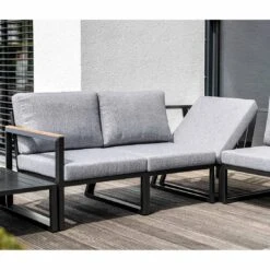 Kettler Ocean Skid Dininglounge 9-tlg. Aluminium/Olefin Anthrazit/Hellgrau Meliert -GartenMöbelPro Verkäufe kettler ocean skid dininglounge 8 tlg anthrazit hellgrau meliert 1309916 6