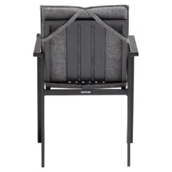 Kettler Ocean Skid Diningsessel Aluminium/Olefin Anthrazit/Hellgrau Meliert -GartenMöbelPro Verkäufe kettler ocean skid diningsessel aluminium olefin 1369382 4