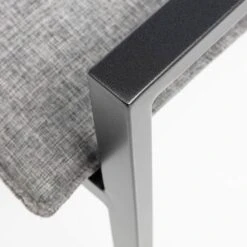 Kettler Ocean Skid Diningsessel Aluminium/Olefin Anthrazit/Hellgrau Meliert -GartenMöbelPro Verkäufe kettler ocean skid diningsessel aluminium olefin 1369382 8