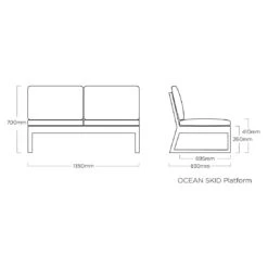 Kettler Ocean Skid Platform Ecklounge 7-tlg. Mit Loungetisch 70x70cm Alu/Olefin Anthrazit/Grau -GartenMöbelPro Verkäufe kettler ocean skid loungecke 7 tlg mit tisch 70x70cm 1395859 13
