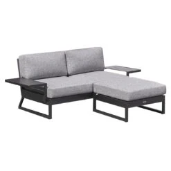 Kettler Ocean Skid Platform Gartensofa 4-tlg. Aluminium/Olefin Anthrazit 13 Kettler Ocean Skid Platform Gartensofa 4-tlg. Aluminium/Olefin Anthrazit -GartenMöbelPro Verkäufe kettler ocean skid loungeset 4 tlg mit tisch 61x27x24cm 1393494 1