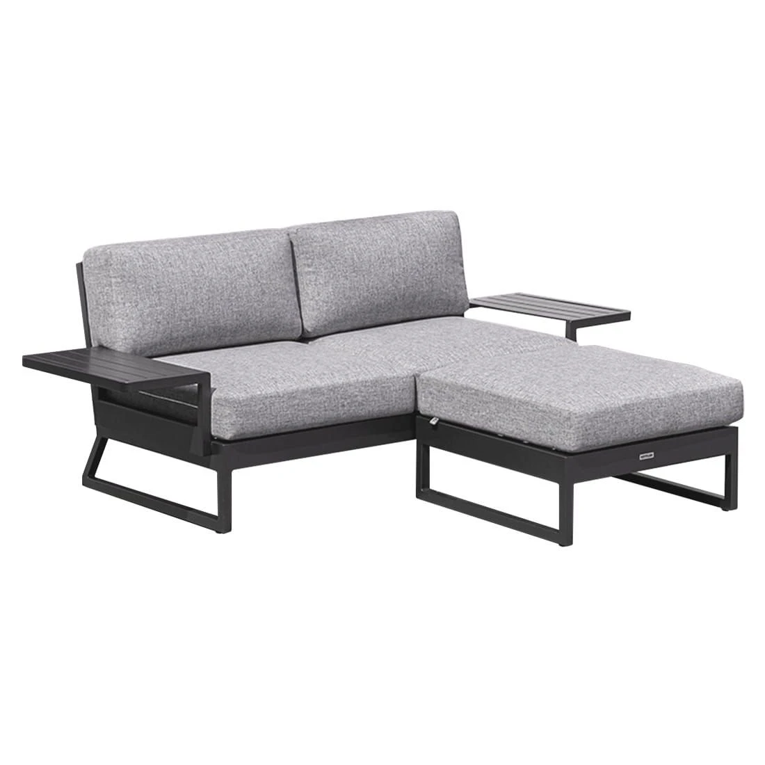 Kettler Ocean Skid Platform Gartensofa 4-tlg. Aluminium/Olefin Anthrazit 5 Kettler Ocean Skid Platform Gartensofa 4-tlg. Aluminium/Olefin Anthrazit – Bild 3