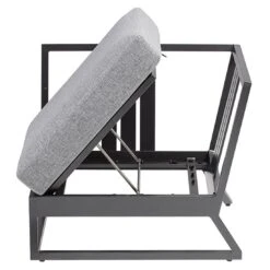 Kettler Ocean Skid Platform Ecklounge 5-tlg. Mit Ablage Aluminium/Olefin Anthrazit -GartenMöbelPro Verkäufe kettler ocean skid loungeset 5 tlg mit tisch 61x27x24cm 1393461 8