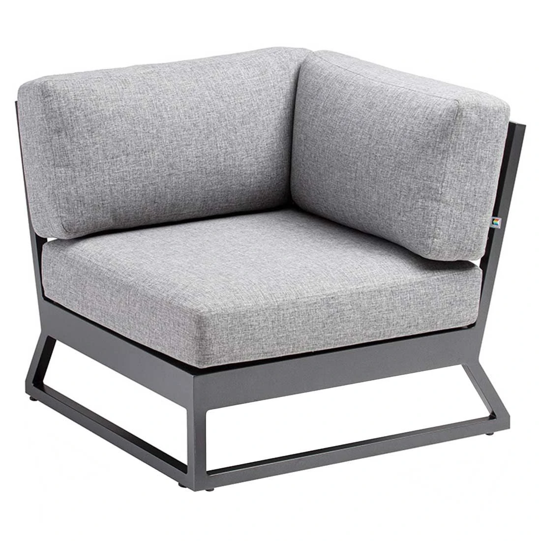 Kettler Ocean Skid Platform Ecklounge 6-tlg. Aluminium/Olefin Anthrazit 10 Kettler Ocean Skid Platform Ecklounge 6-tlg. Aluminium/Olefin Anthrazit – Bild 8