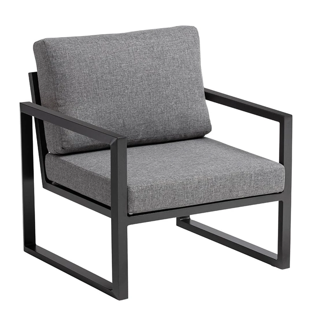 Kettler Ocean Skid Modular Loungesessel Alu/Olefin Anthrazit/Hellgrau Meliert 5 Kettler Ocean Skid Modular Loungesessel Alu/Olefin Anthrazit/Hellgrau Meliert – Bild 3