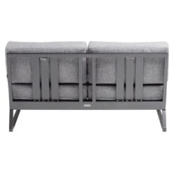 Kettler Ocean Skid Platform Gartensofa Aluminium/Olefin Anthrazit/Grau Meliert -GartenMöbelPro Verkäufe kettler ocean skid platform 2 sitzer lounge alu olefin 1368931 5