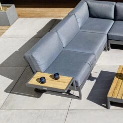 Kettler Ocean Skid Platform Ablagetisch Aluminium/Teak Anthrazit/Teak -GartenMöbelPro Verkäufe kettler ocean skid platform ablagetisch aluminium teak 1438297 2