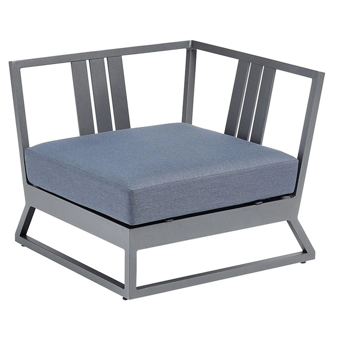 Kettler Ocean Skid Platform Eck-/Endmodul Aluminium/Agora Anthrazit Matt/Brisa 10 Kettler Ocean Skid Platform Eck-/Endmodul Aluminium/Agora Anthrazit Matt/Brisa – Bild 8