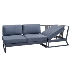 Kettler Ocean Skid Platform Gartensofa Aluminium/Agora Anthrazit Matt/Brisa -GartenMöbelPro Verkäufe kettler ocean skid platform gartensofa aluminium acryl 1485003 2