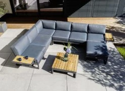 Kettler Ocean Skid Platform Loungetisch Aluminium/Teak Anthrazit Matt/Teak -GartenMöbelPro Verkäufe kettler ocean skid platform loungetisch aluminium teak 1438407 2